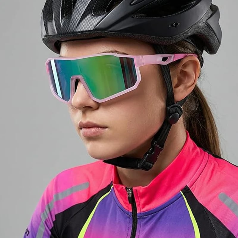 🏆35K+ SOLD 🔥2026 SALE - 🕶️ Polarized Sports Sunglasses for Men & Women – UV400 & Colorful Mirrored Lenses 🏃