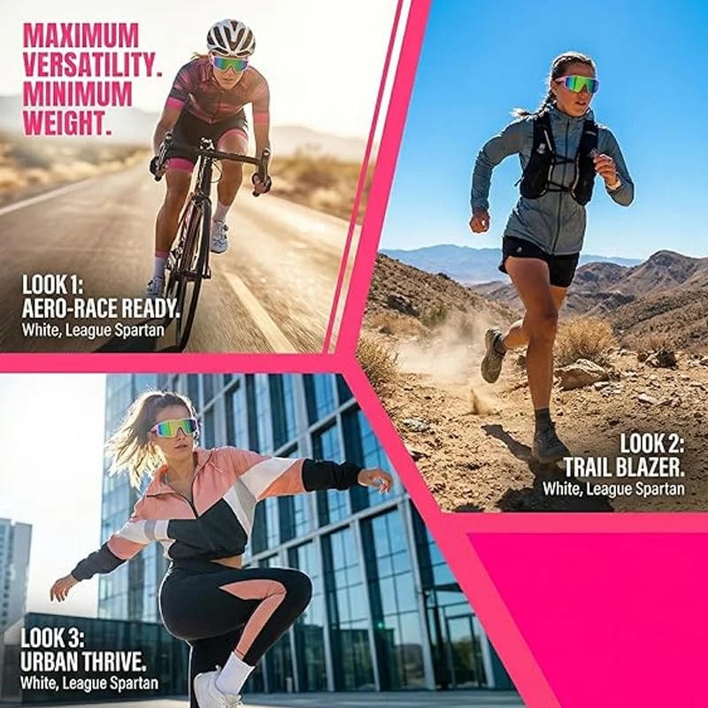 🏆35K+ SOLD 🔥2026 SALE - 🕶️ Polarized Sports Sunglasses for Men & Women – UV400 & Colorful Mirrored Lenses 🏃